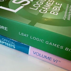 LSAT LOGIC GAMES BIBLE AND LSAT PREPTEST VOLUME VI